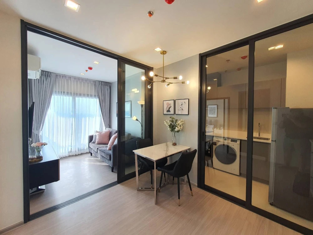 Condo for rent, Life Asoke-Hype, beautifully decorated room, 36th floor, high view, full facilities, book now, don't miss out!