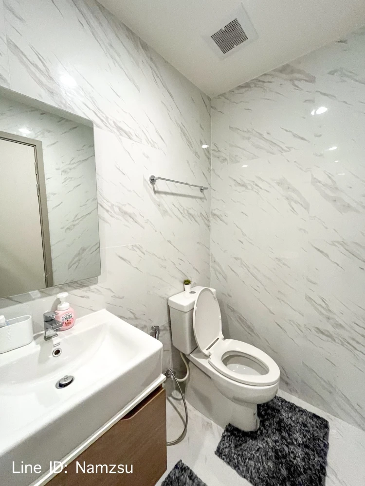 Urgent! For Rent: Ideo Mobi Sukhumvit Eastpoint, 1 bedroom, corner unit, 6th floor, fully furnished, near BTS Bangna.