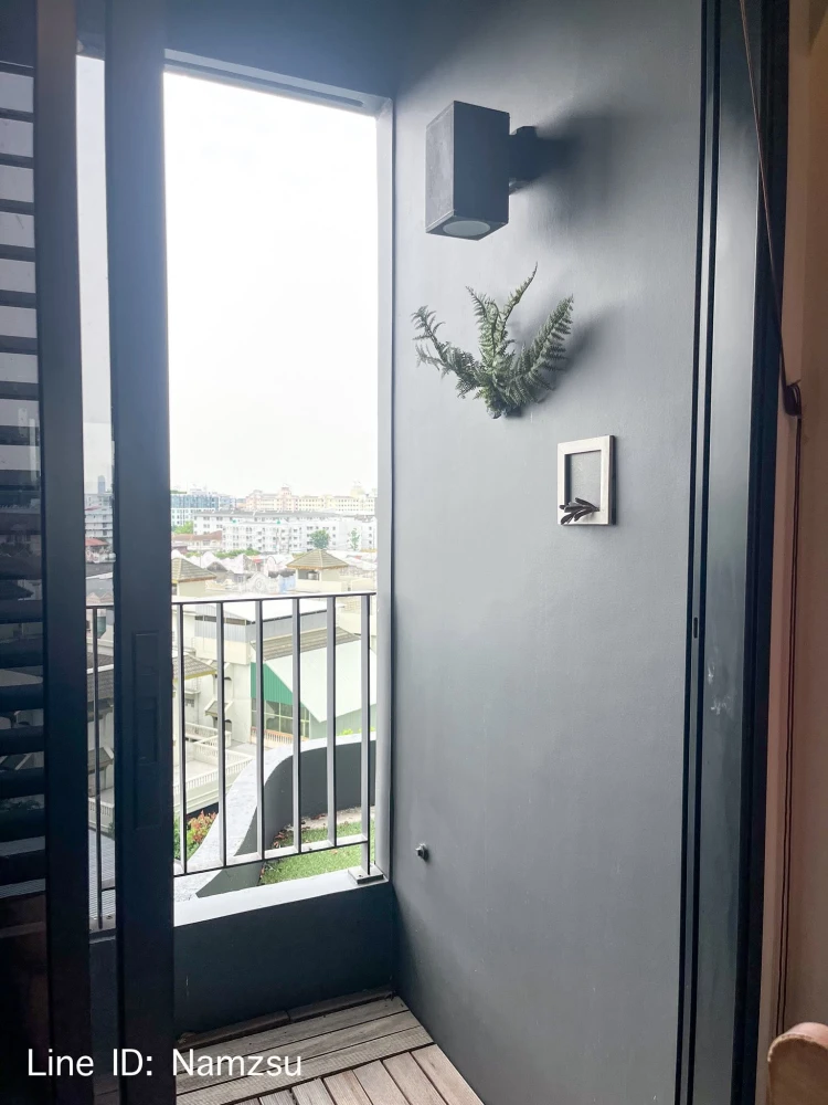 Urgent! For Rent: Ideo Mobi Sukhumvit Eastpoint, 1 bedroom, corner unit, 6th floor, fully furnished, near BTS Bangna.