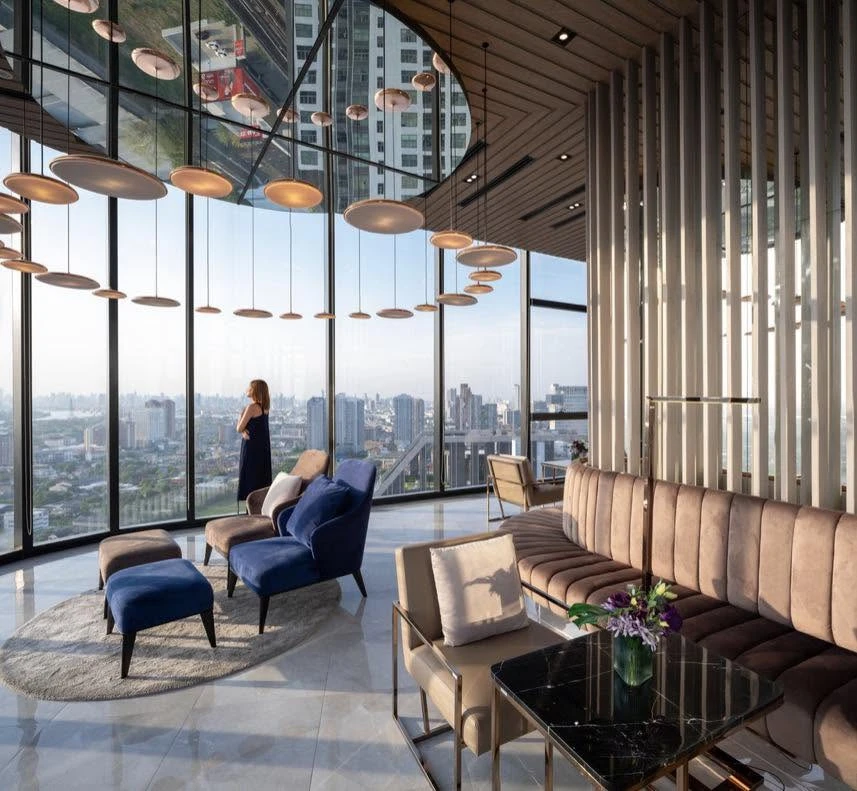 Urgent! For Rent: Ideo Mobi Sukhumvit Eastpoint, 1 bedroom, corner unit, 6th floor, fully furnished, near BTS Bangna.