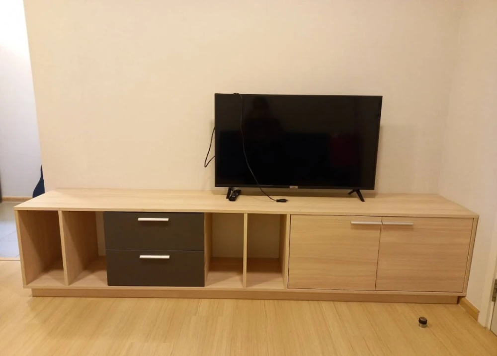 Urgent for rent, Plum Condo Rangsit Alive Phase 2, 5th floor, outside view, fully furnished room, ready to move in, say don't miss it.