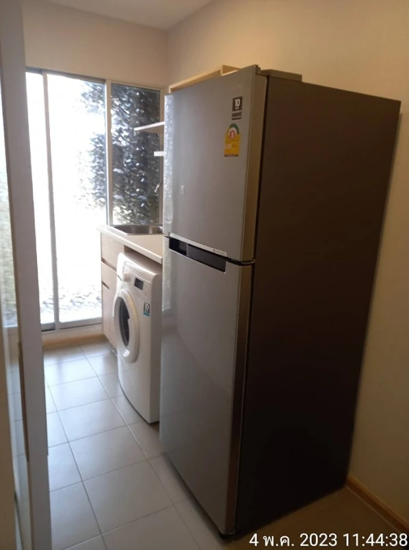 Urgent for rent, Plum Condo Rangsit Alive Phase 2, 5th floor, outside view, fully furnished room, ready to move in, say don't miss it.