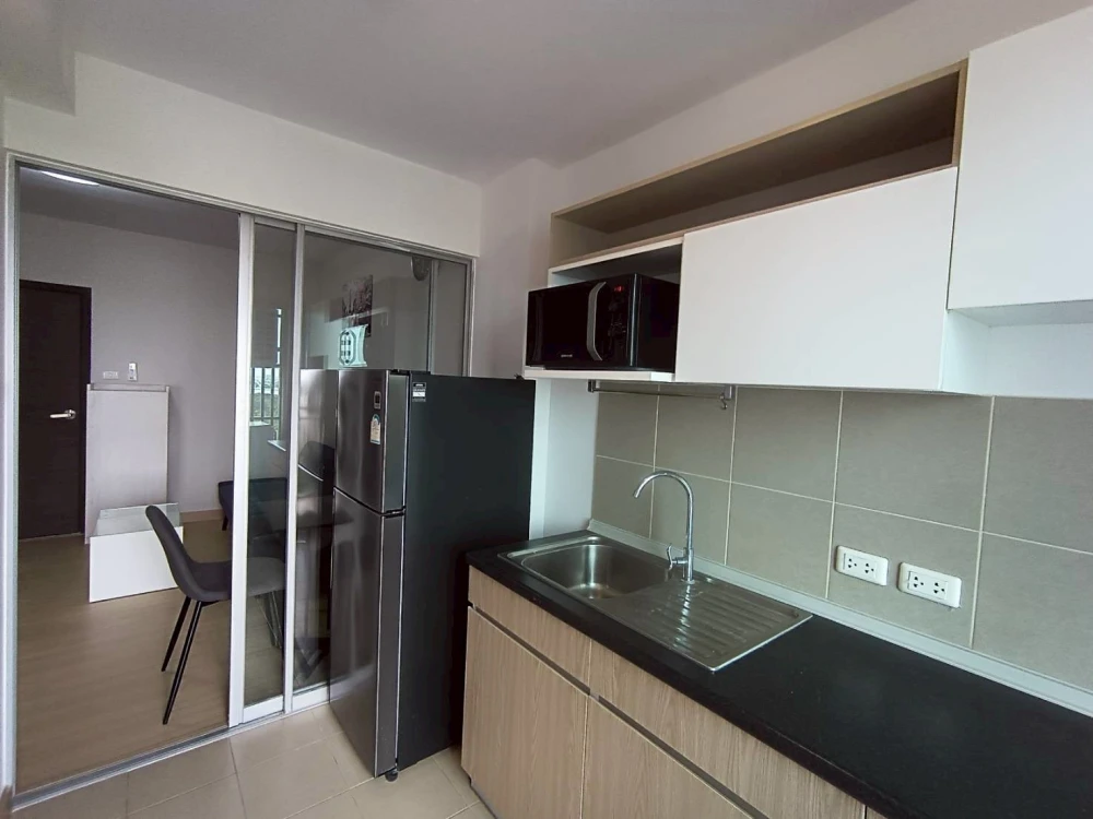 Urgent. Condo for rent Supalai Veranda Rama 9 furniture + electrical appliances north is not hot Book in advance