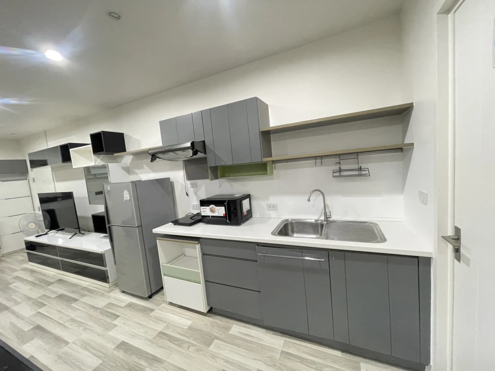 Urgent for rent!! Condo The Key Chaengwattana, 2 bedrooms, 2 bathrooms, very beautiful room, pool view, very beautiful!!!
