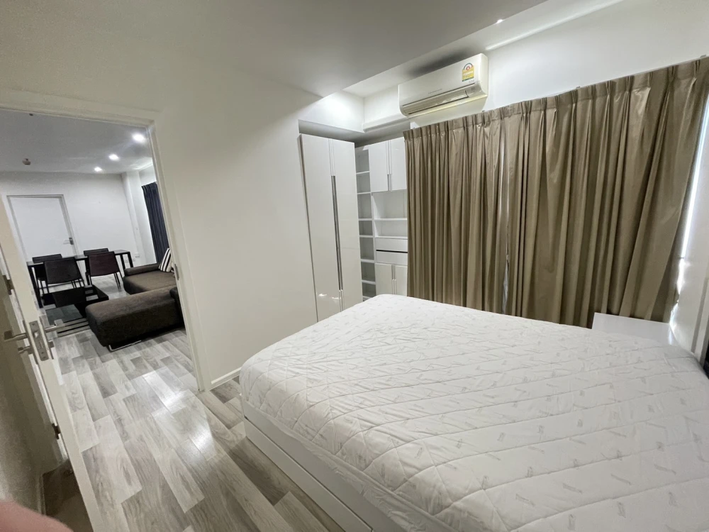 Urgent for rent!! Condo The Key Chaengwattana, 2 bedrooms, 2 bathrooms, very beautiful room, pool view, very beautiful!!!