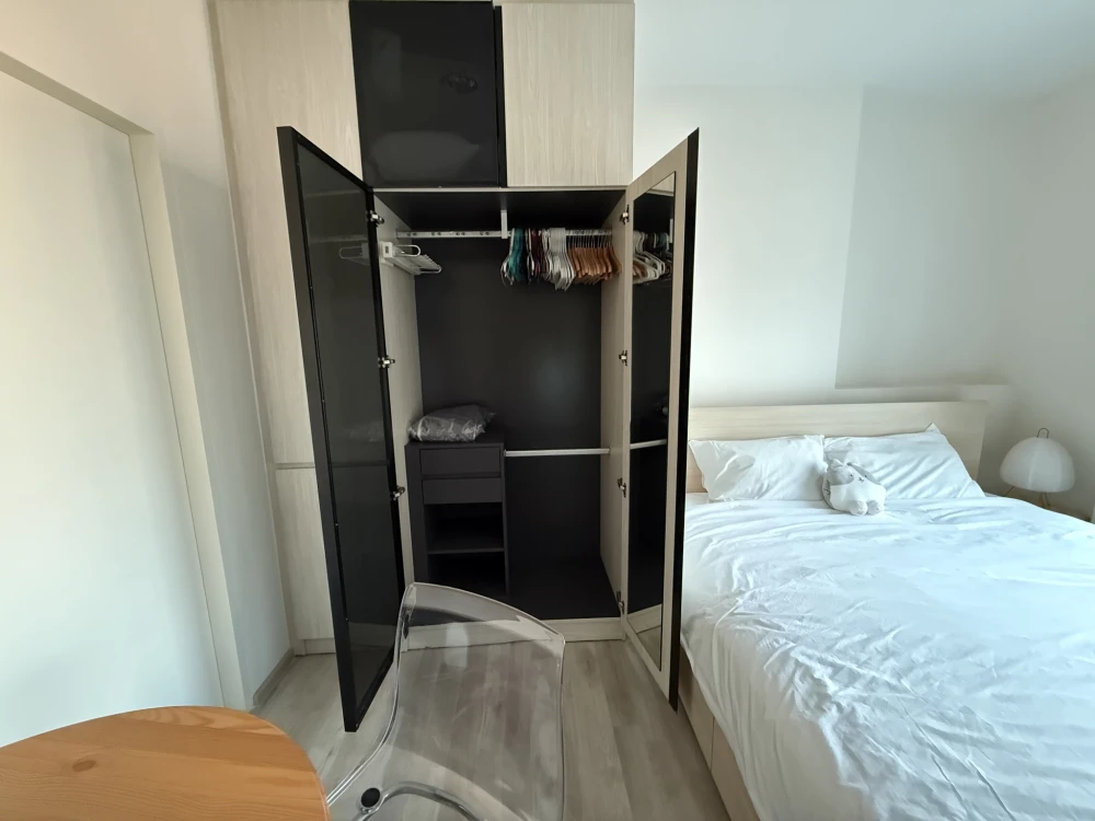For Rent | Niche Mono Ramkhamhaeng, ready-to-move-in unit with complete amenities. Book now before you miss this opportunity!