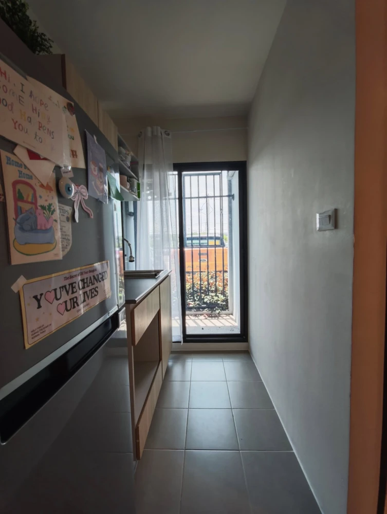 Condo Me On Nut-Rama 9 for rent, 1st floor, north side, afternoon sun is shady, not hot, complete here, book now