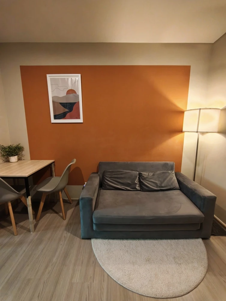 Condo Me On Nut-Rama 9 for rent, 1st floor, north side, afternoon sun is shady, not hot, complete here, book now