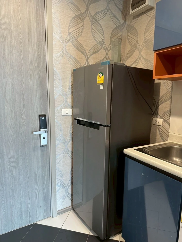 Condo for rent: THE BASE SAPHANMAI, a lovely room with beautiful wallpaper. Everything is complete here. Come and reserve now.