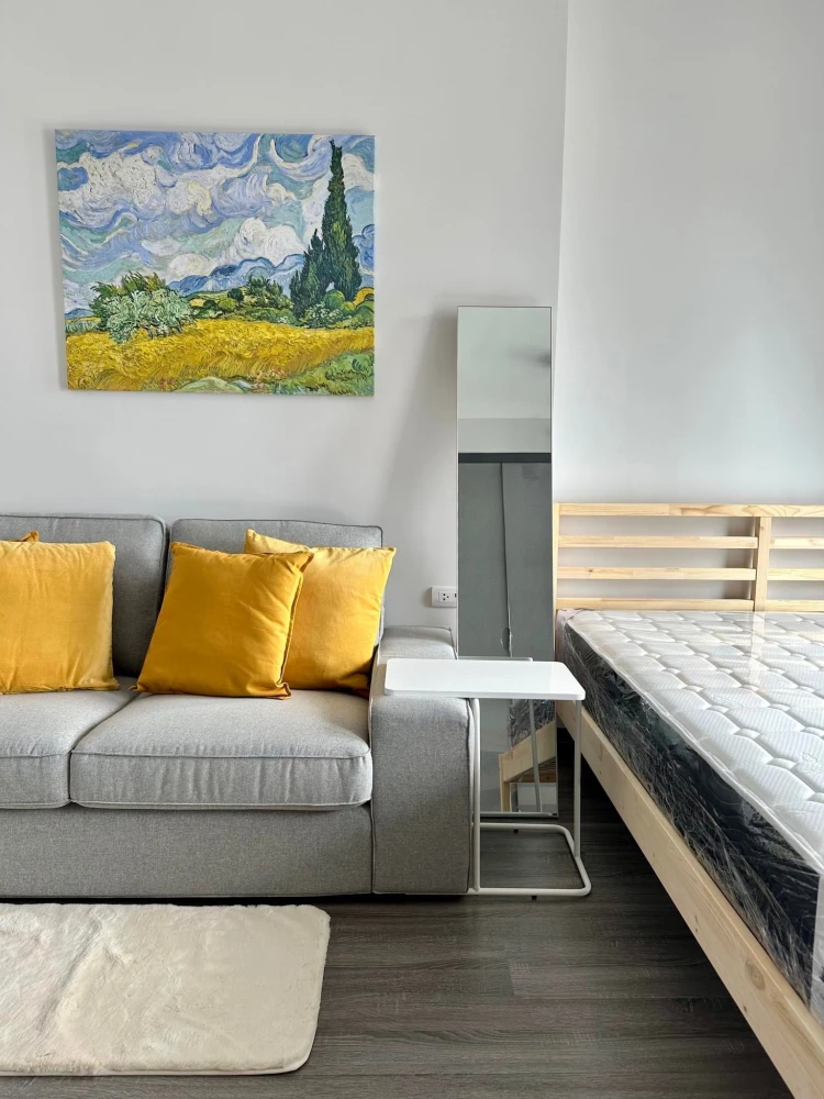 IDEO Chula Samyan for rent, ready to move in, 16th floor, view of ICONSIAM, great price, hurry and reserve now!