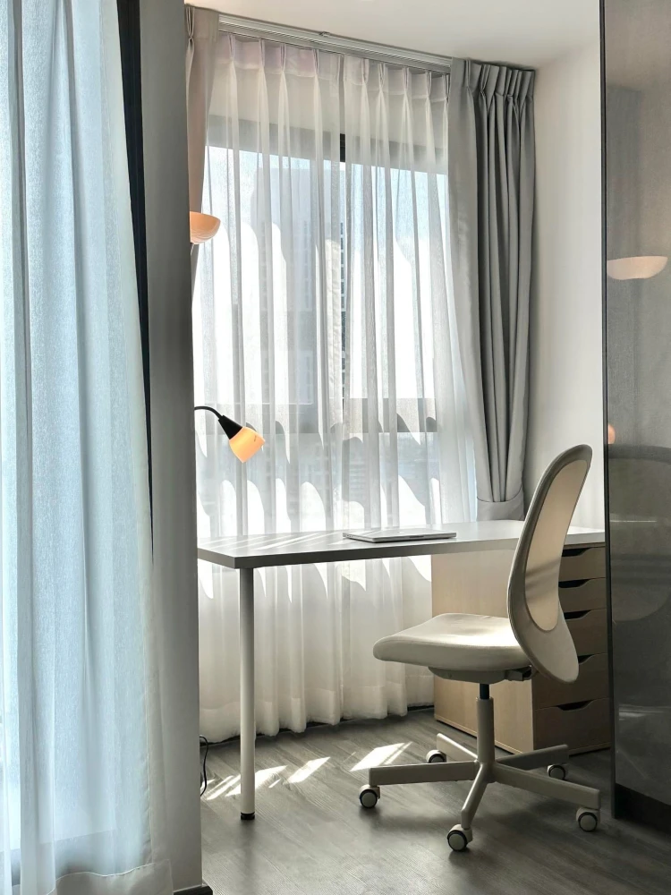 IDEO Chula Samyan for rent, ready to move in, 16th floor, view of ICONSIAM, great price, hurry and reserve now!