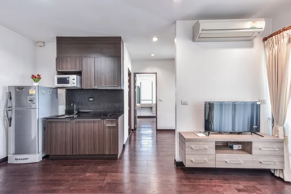 Rent ideo q phayathai, 1 bedroom unit, size 50 sq m, corner room
