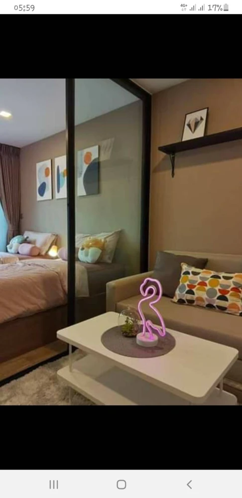ปล่อยเช่า Kave town space ชั้น 5 ขนาด 27ตรม ติดวอลแจ่มๆ ตกแต่งสวยพร้อมอยู่ทันทีจ้า ด่วนๆเลยน้า