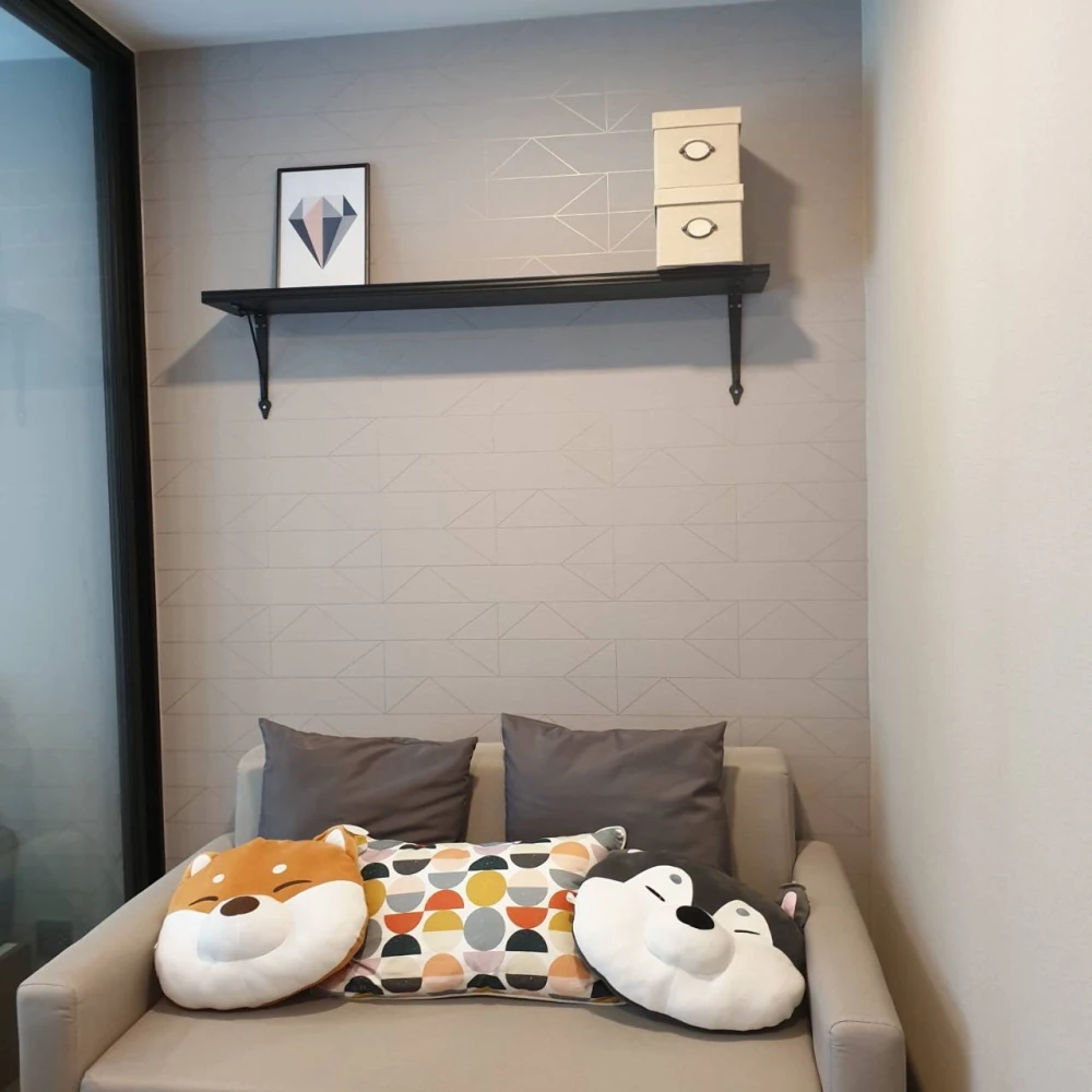 ปล่อยเช่า Kave town space ชั้น 5 ขนาด 27ตรม ติดวอลแจ่มๆ ตกแต่งสวยพร้อมอยู่ทันทีจ้า ด่วนๆเลยน้า