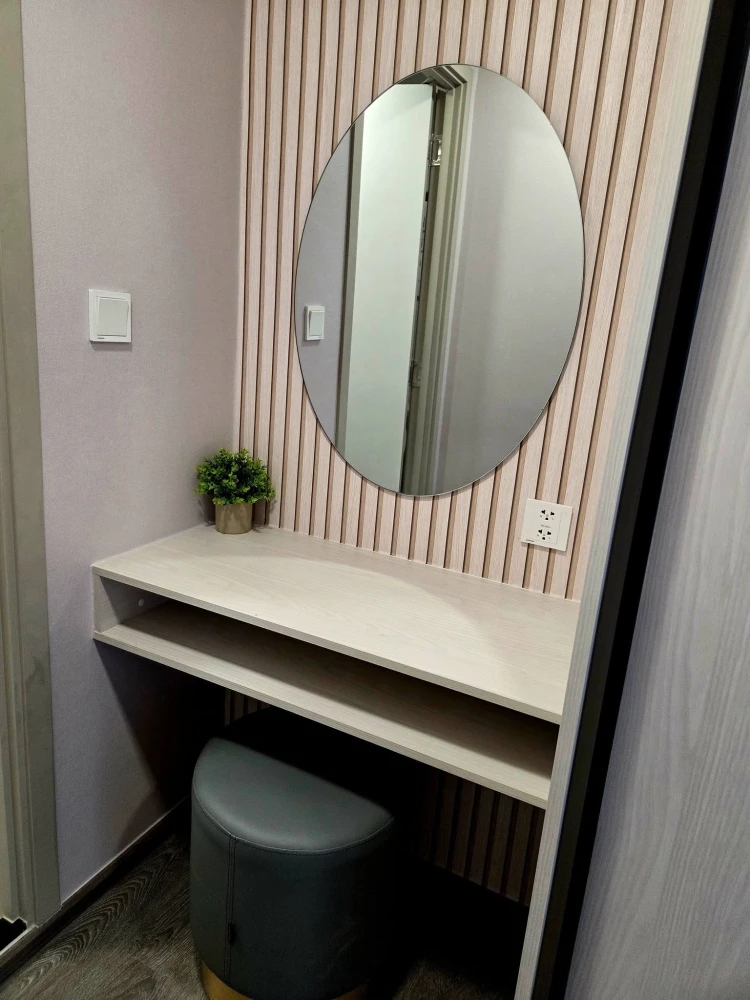Kave Wonderland condo for rent: "Corner unit, interior view, no direct sunlight all day" (these corner units are rare!). Book now, don't wait!