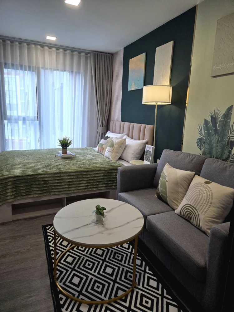 Kave Wonderland condo for rent: "Corner unit, interior view, no direct sunlight all day" (these corner units are rare!). Book now, don't wait!