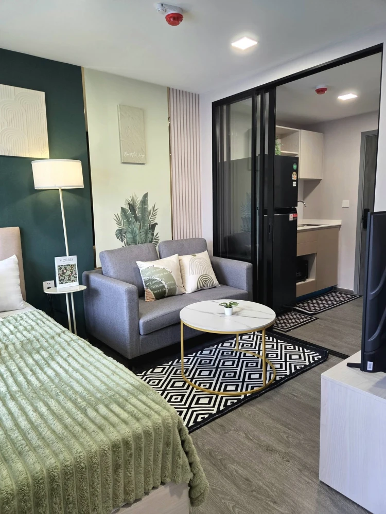 Kave Wonderland condo for rent: "Corner unit, interior view, no direct sunlight all day" (these corner units are rare!). Book now, don't wait!