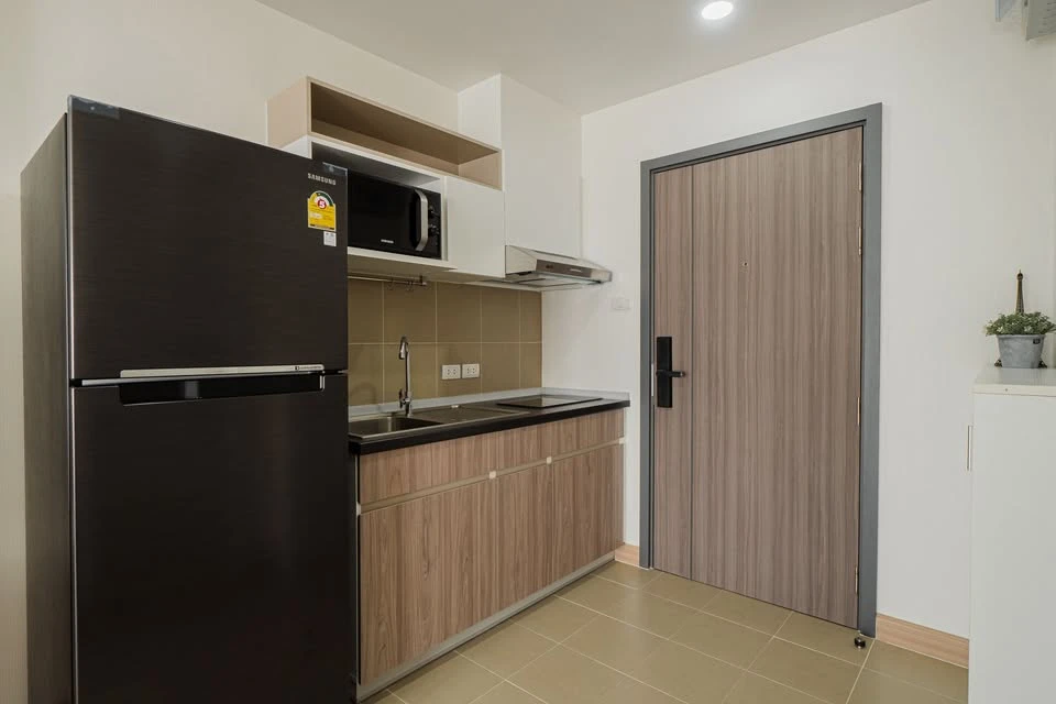 For rent Supalai Veranda Ramkhamhaeng, beautifully decorated room, 17th floor, high view, you must hurry to reserve now.