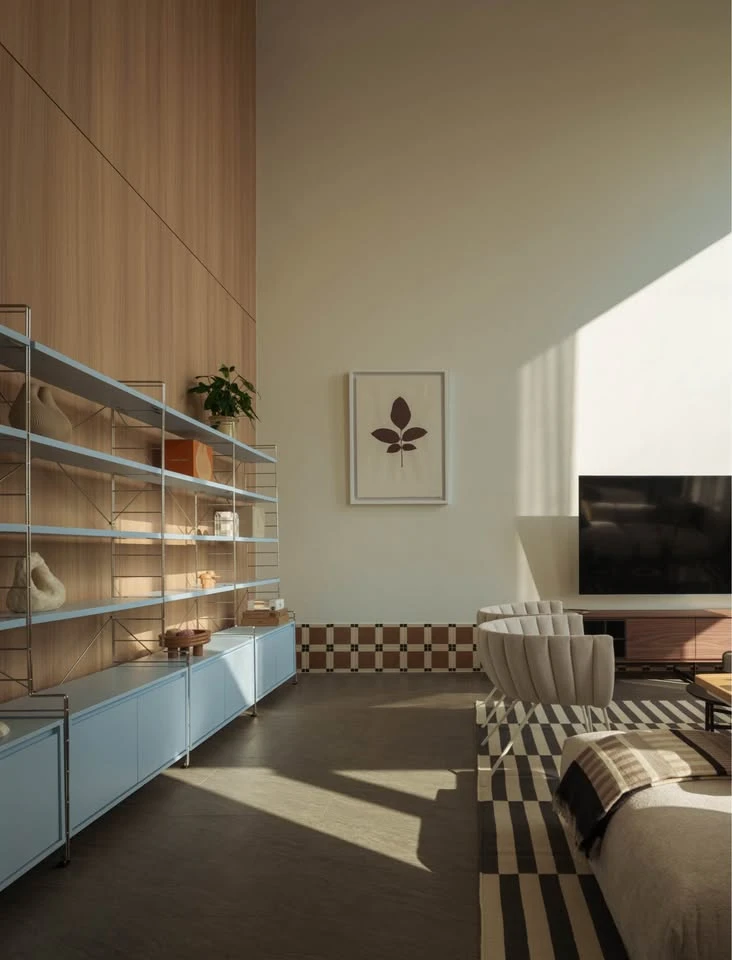 For rent: The Lofts Silom Duplex, 2 bedrooms, 2 bathrooms, 5.6-meter high ceilings, 29th floor, East-facing with city view. Book now!