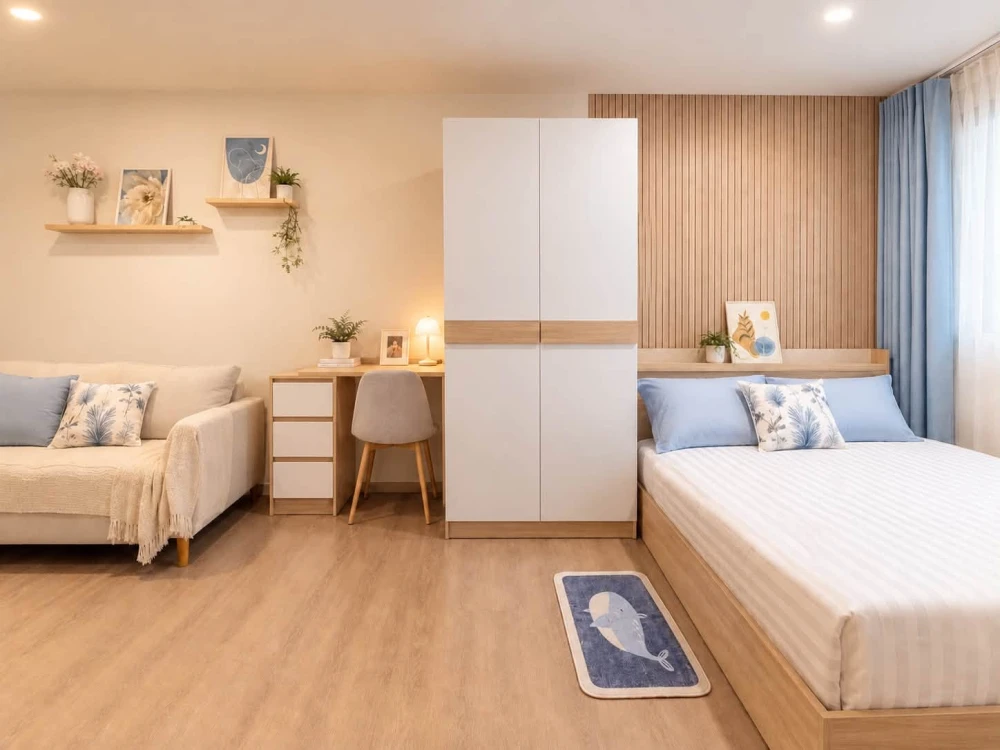 For Rent: The Origin Sukhumvit–Praeksa. Move-in ready unit with full facilities. Book now—don't miss out! images