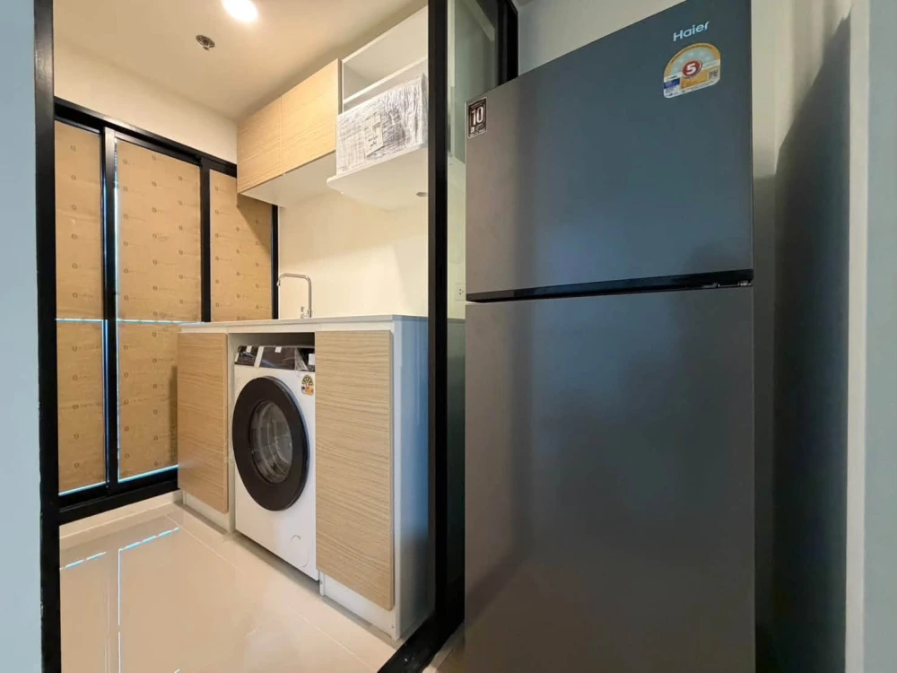 For Rent: The Origin Sukhumvit–Praeksa. Move-in ready unit with full facilities. Book now—don't miss out!