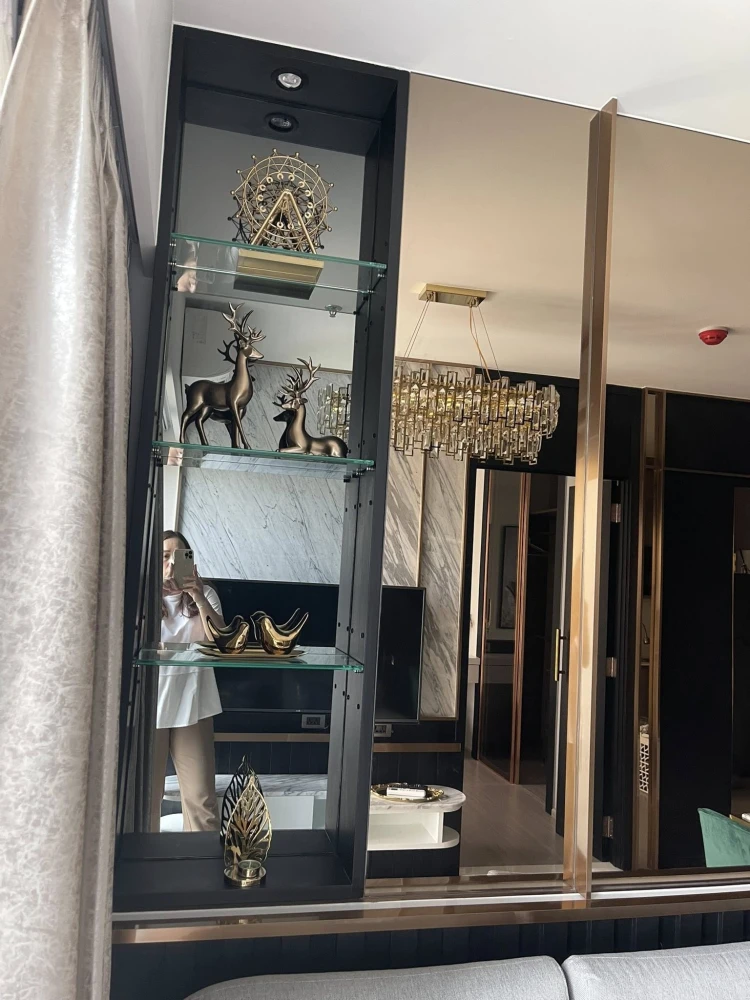 For rent, The Parkland Petchkasem, 56 rooms, simple, luxurious, look expensive, 11th floor, city view, good, hurry to reserve.