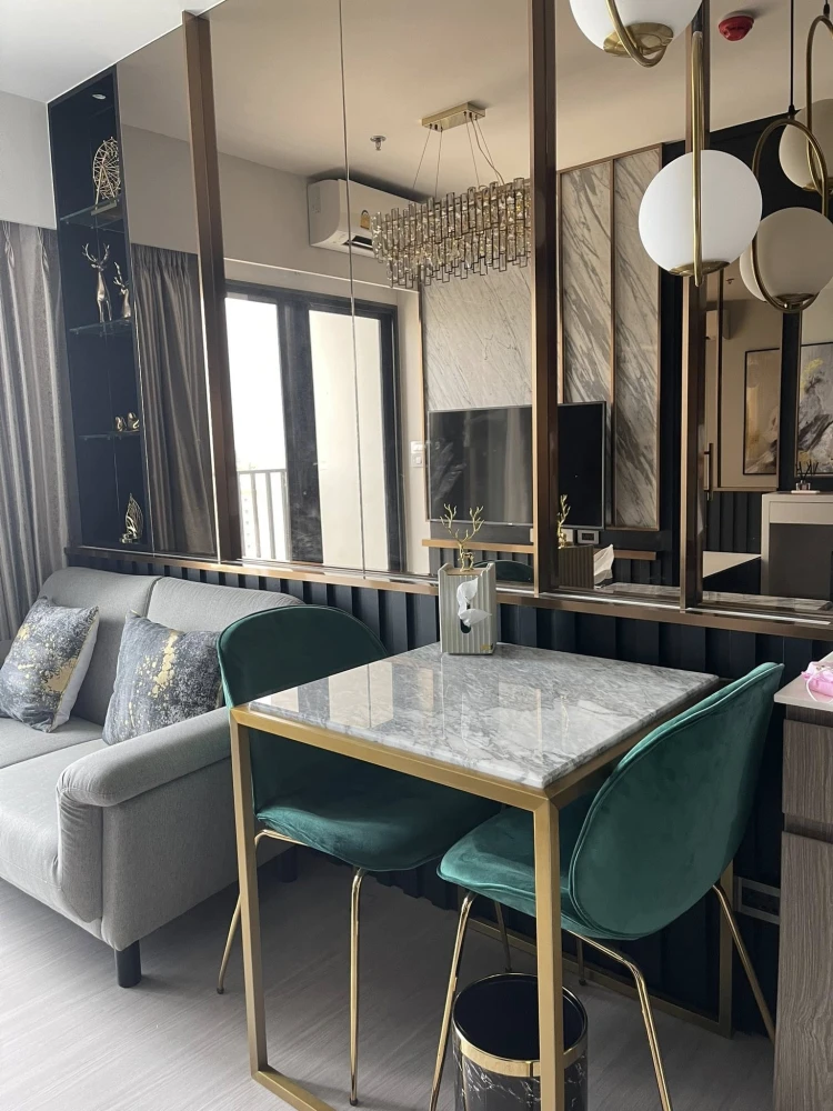 For rent, The Parkland Petchkasem, 56 rooms, simple, luxurious, look expensive, 11th floor, city view, good, hurry to reserve.