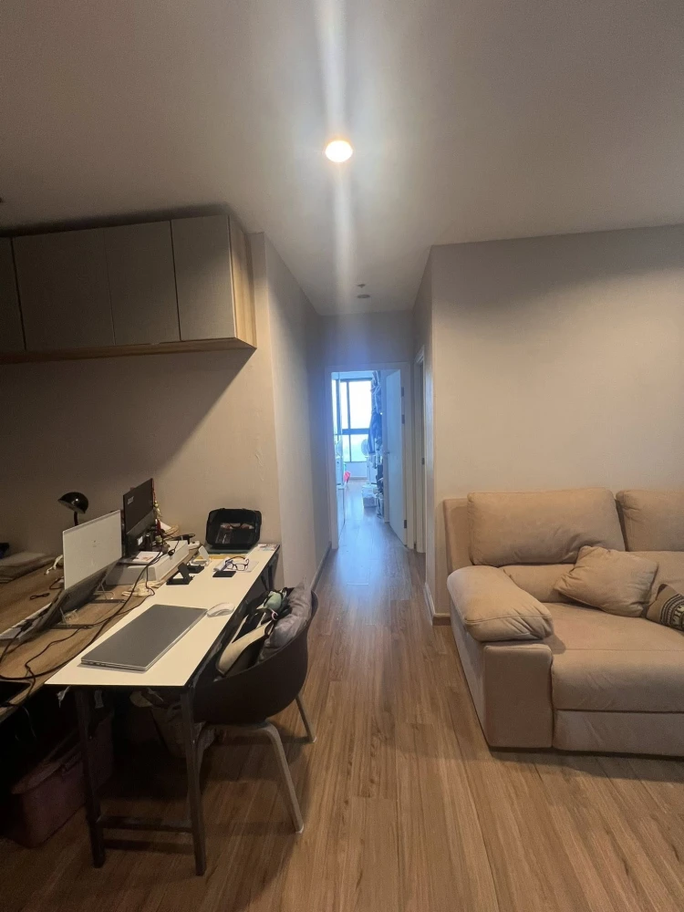 For rent: The Tree Rio Bang-Aor Station, large room, comfortable, lots of usable space, high floor, full view of the Chao Phraya River, come and reser