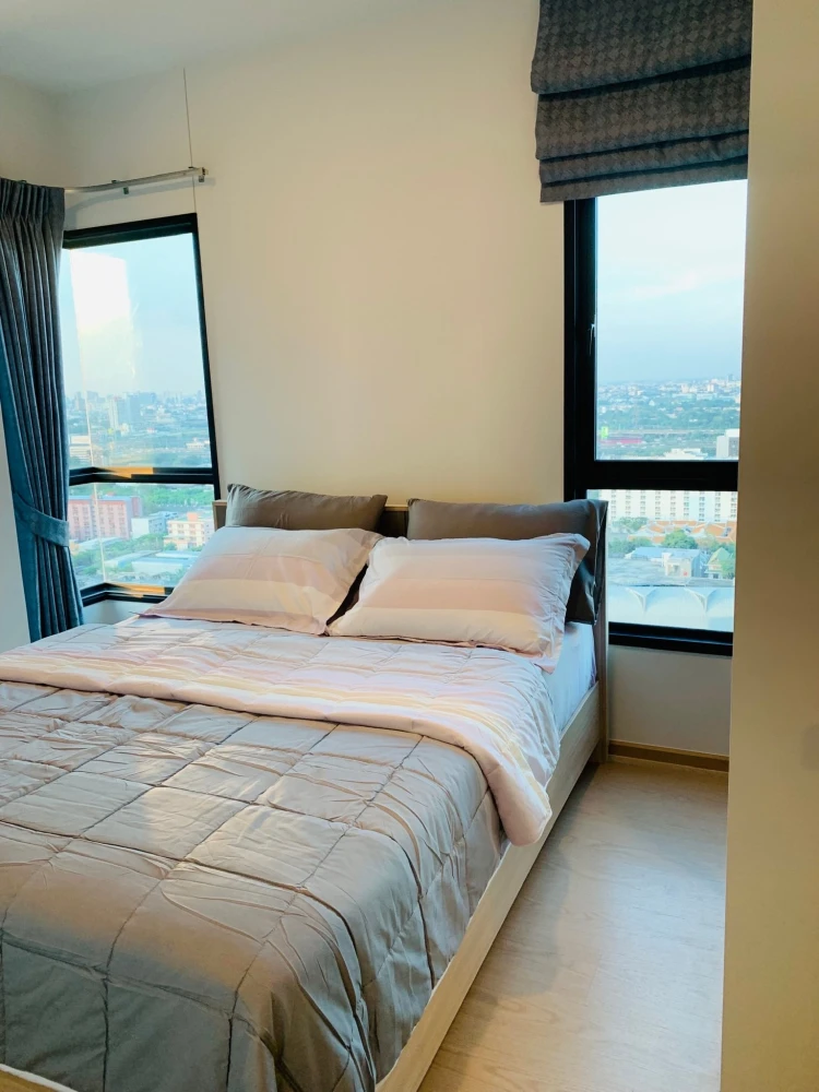 For rent: The Tree Sukhumvit 71, corner room, 31st floor, Thonglor view, north facing. Come and reserve now. Don't miss out!