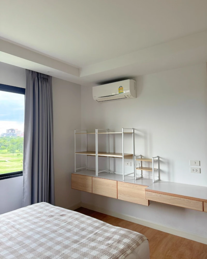 For rent: V Condo Salaya, ready to move in, furnished, complete with electrical appliances. Come and reserve now, don't miss out.