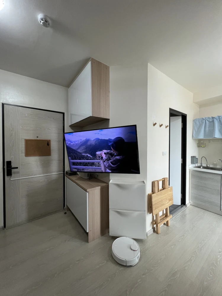 For rent: Grene Condo Don Mueang Songprapa, separate rooms clearly, comes with a great price, just bring your belongings and move in.