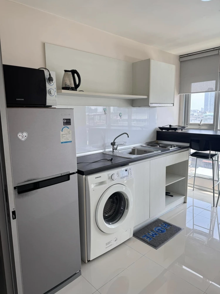 Condo for rent, Aspire Sukhumvit 48, ready to move in, 4th floor, good height, good price, reserve now.