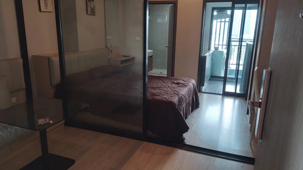 Condo for rent at Ideo Tha Phra Interchange Beautiful room, newly decorated, focusing on bright tones, comfortable living, you will regret it if you miss it.