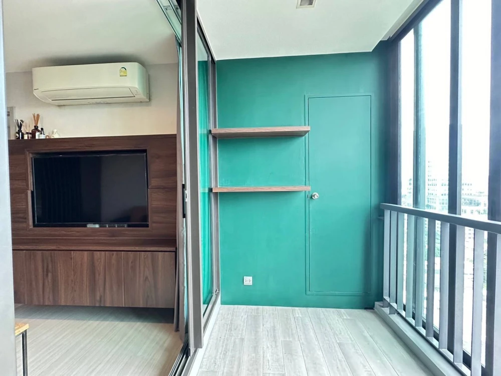 Condo for rent: Life Sukhumvit 62, a nice room, complete with furniture and electrical appliances. If you don't reserve, you'll regret it later.