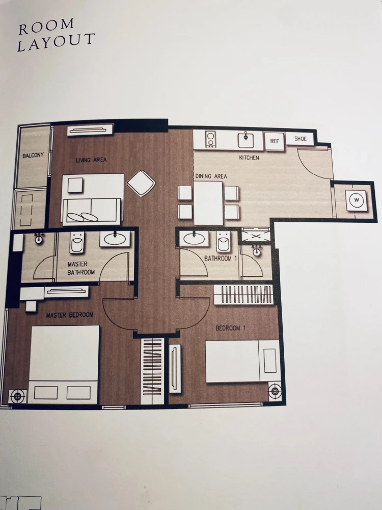 For rent!! Condo Teal Sathorn - Taksin, large room, interested in booking now