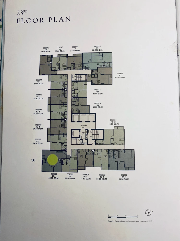 For rent!! Condo Teal Sathorn - Taksin, large room, interested in booking now