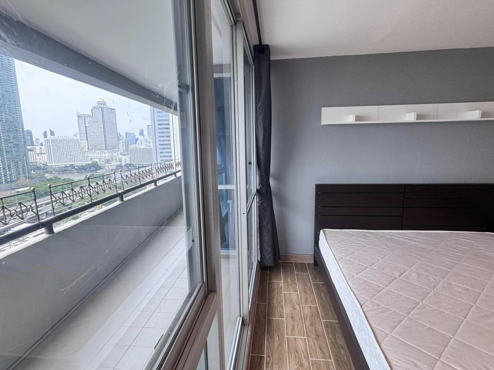Condo for rent, Sathorn Bridge Tower, good view, spacious room, complete equipment, hurry before it slips out