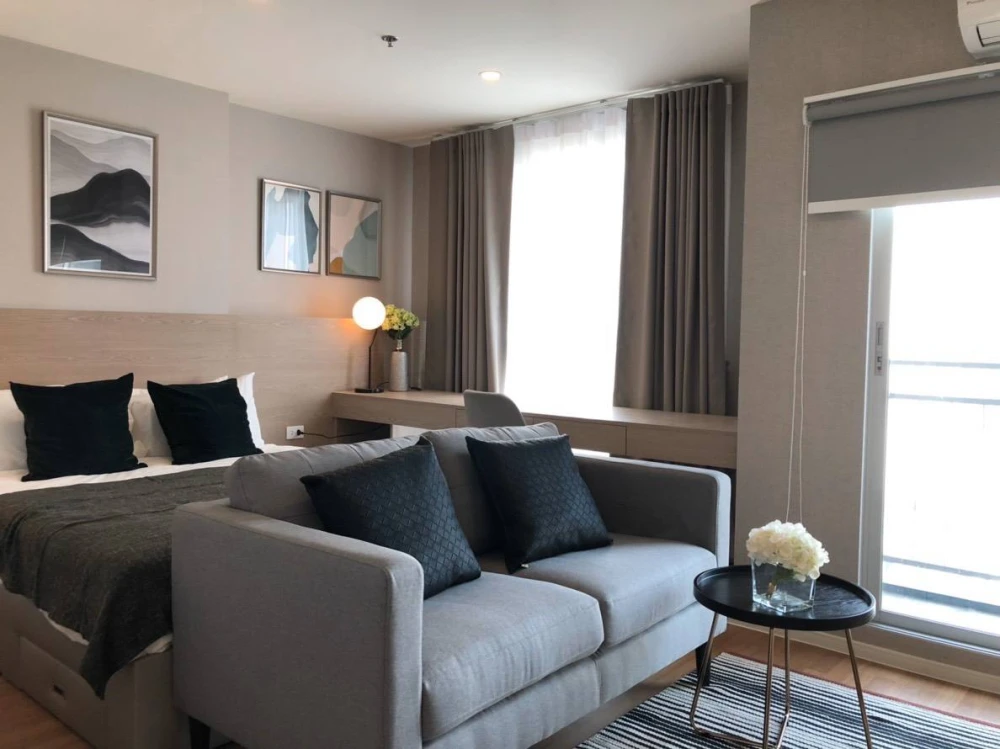For rent, Condo The Selected Kaset-Ngamwongwan, beautifully decorated, minimalist style, pack your bags and book now