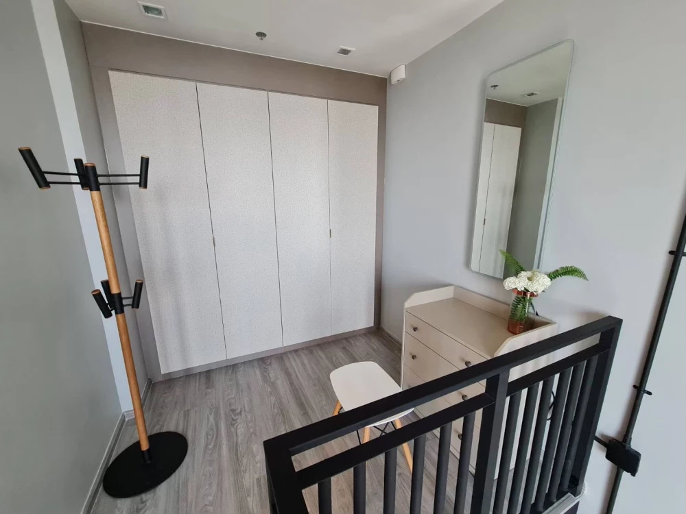 Condo for rent, The Line Sukhumvit 101, spacious room, fully furnished.