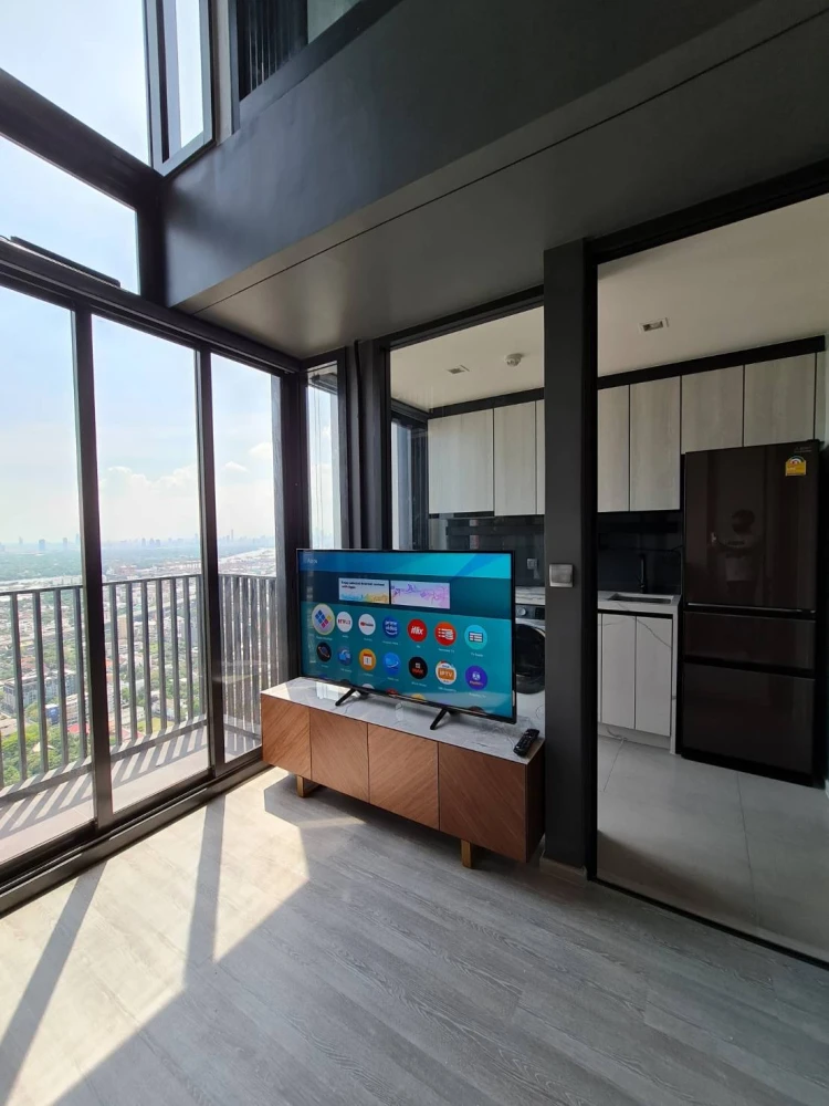 Condo for rent, The Line Sukhumvit 101, spacious room, fully furnished.