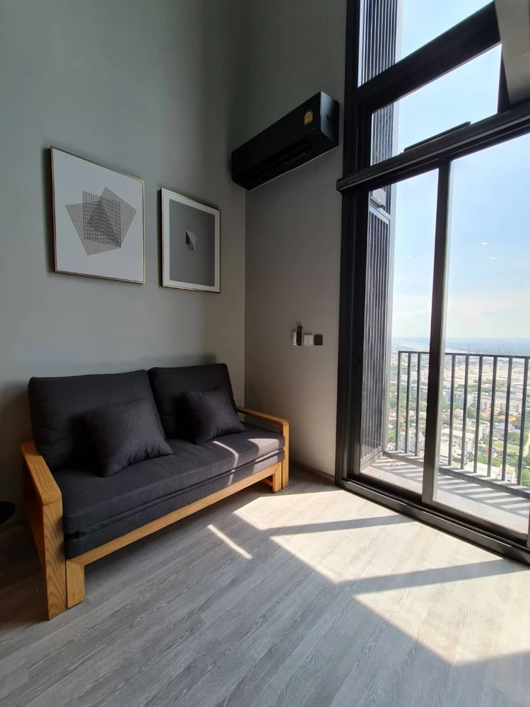 Condo for rent, The Line Sukhumvit 101, spacious room, fully furnished.