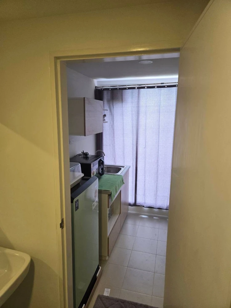 For rent, Sena Kit Condo, Bangna-Trad, Km. 29, clearly separated rooms, reasonable price, complete here, must come and book now.