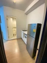For rent: Plum Condo Samakkhi, studio room, 7th floor, fully furnished, appliances included, just bring your suitcase and move in.