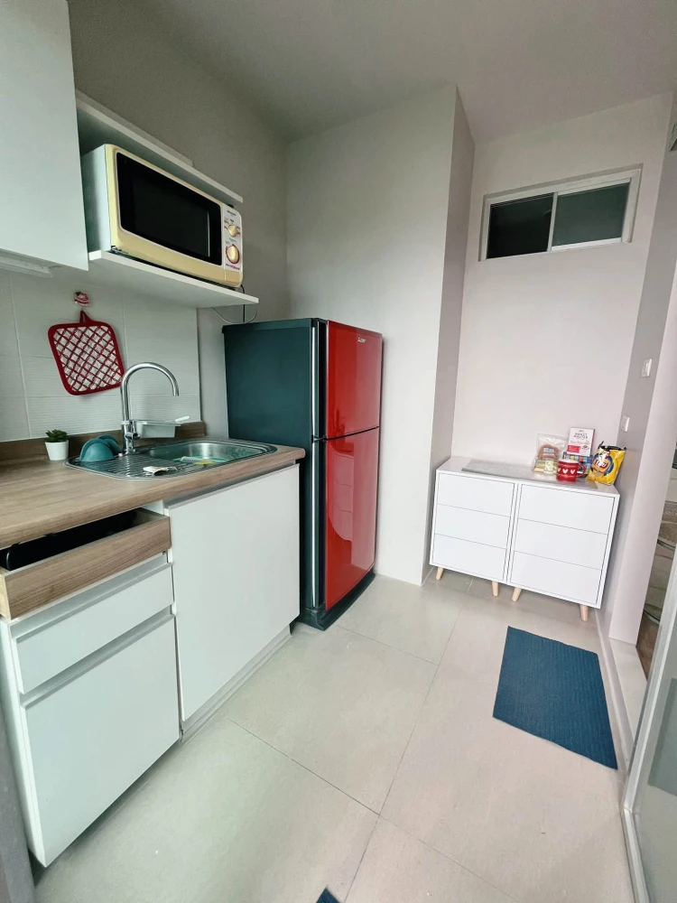 For rent, U Delight 2, Bang Sue Station, with colorful and clear wallpaper, very nice to live in. Book first come first serve.