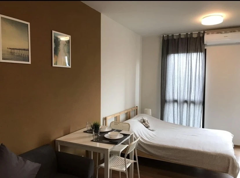 For rent, Unio Sukhumvit 72, complete with furniture and electrical appliances, very inviting, good price like this, must hurry to book