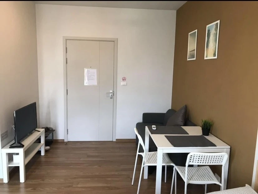 For rent, Unio Sukhumvit 72, complete with furniture and electrical appliances, very inviting, good price like this, must hurry to book