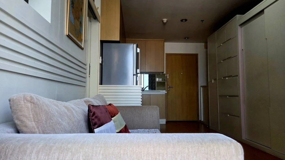 Rent Villa Ratchathewi, nice room, high floor, beautiful view, convenient, complete here Let me tell you that you can't miss it.