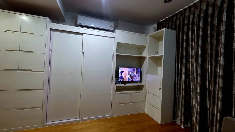 Rent Villa Ratchathewi, nice room, high floor, beautiful view, convenient, complete here Let me tell you that you can't miss it.