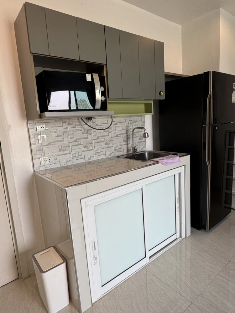 For rent: The Key Chaengwattana, high floor, bright room, comfortable, airy, high view, don't just look.