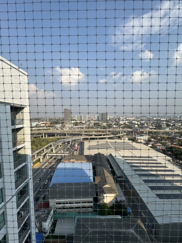 For rent: The Key Chaengwattana, high floor, bright room, comfortable, airy, high view, don't just look.
